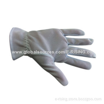 ESD Carbon Fiber PU Dotted Gloves